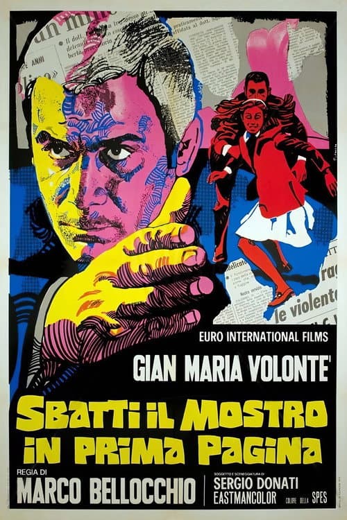 Sbatti il mostro in prima pagina (1972) poster