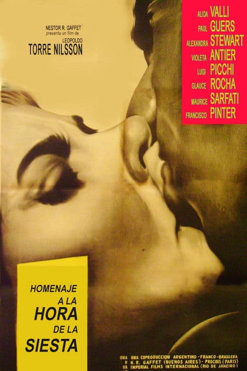 Homenaje a la hora de la siesta (1962) poster