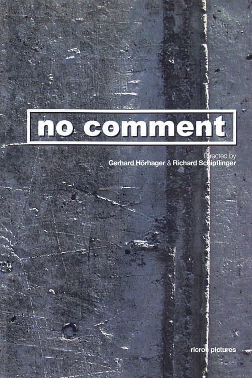 No Comment (2002) poster