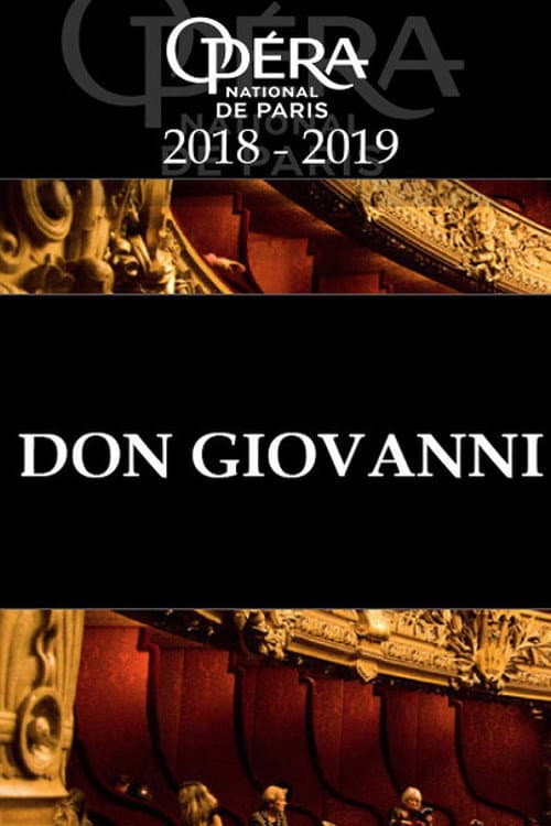 Don Giovanni - Palais Garnier (2019) poster