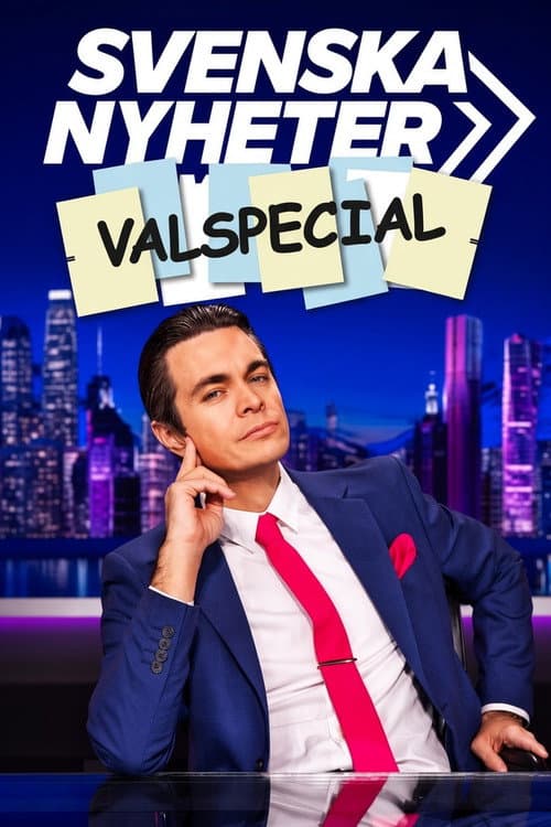 Svenska nyheter valspecial (2026) poster
