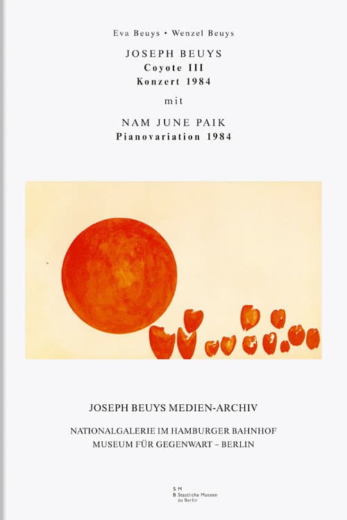 Joseph Beuys - Coyote III (2008) poster