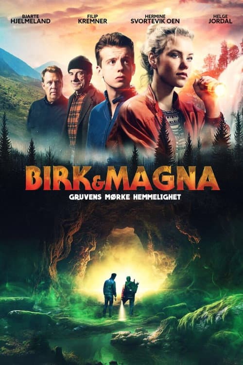 Birk & Magna - Gruvens mørke hemmelighet (2023) poster