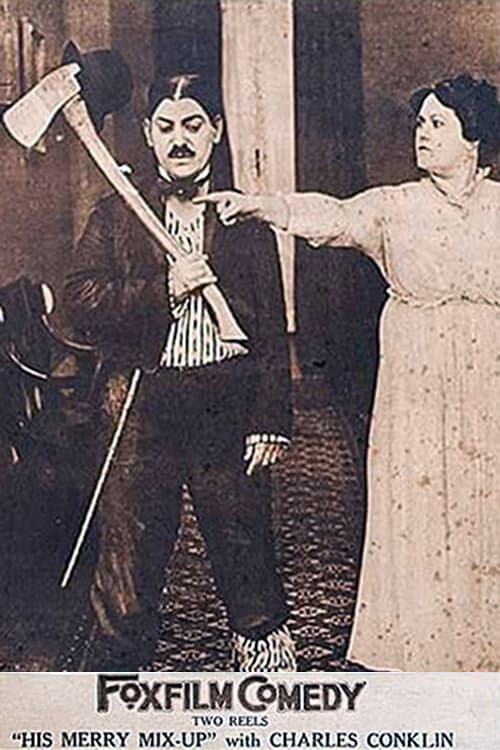 His Merry Mix-Up (1917) poster