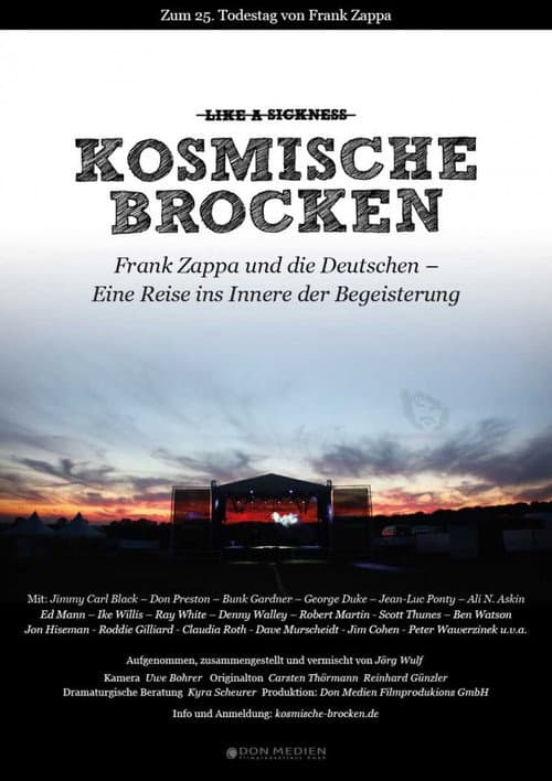 Kosmische Brocken - Frank Zappa und die Deutschen (2018) poster