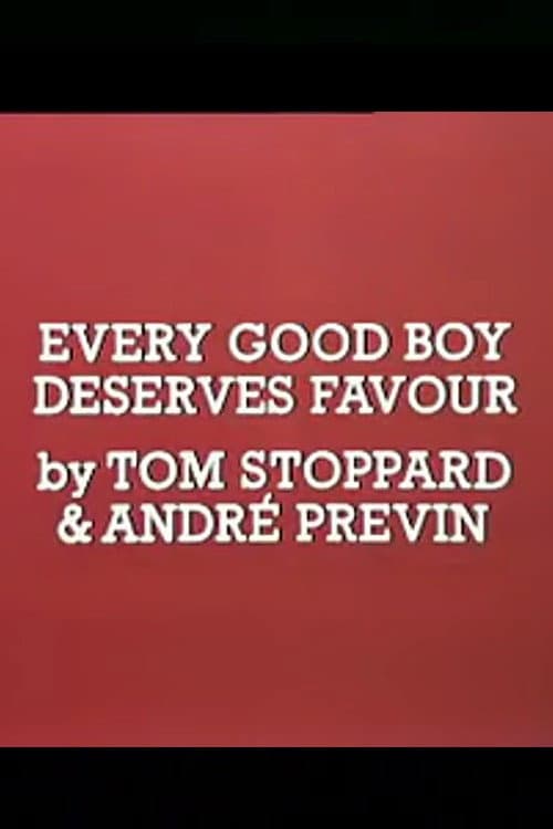 Every Good Boy Deserves Favour (1979) poster
