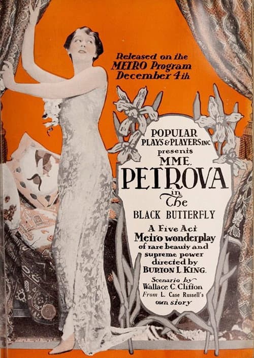 The Black Butterfly (1916) poster