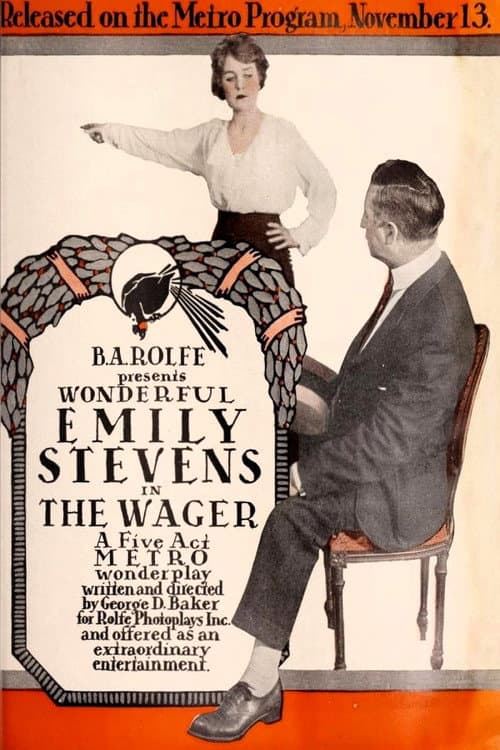 The Wager (1916) poster