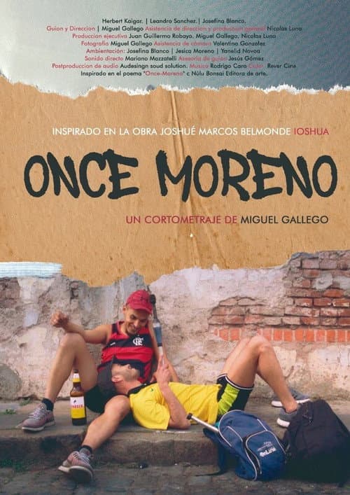 Once moreno (2021) poster