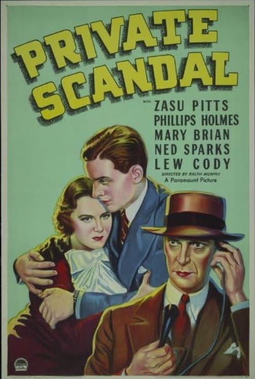 Private Scandal (1934) poster