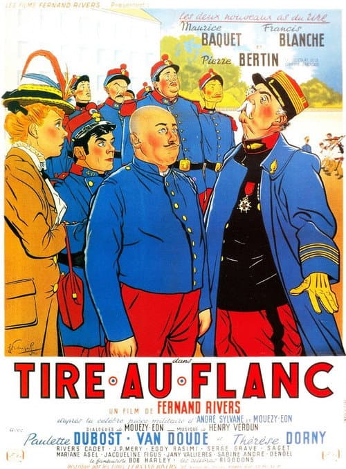 Tire au flanc (1950) poster