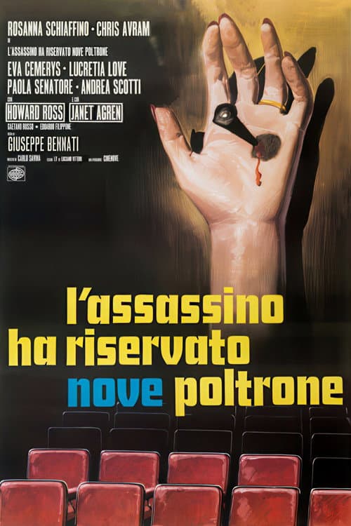 L'assassino ha riservato nove poltrone (1974) poster
