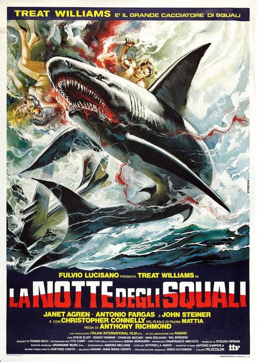 La notte degli squali (1988) poster