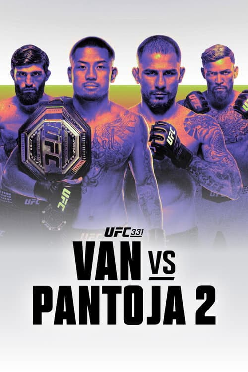 UFC 331: Van vs. Pantoja 2 (2026) poster