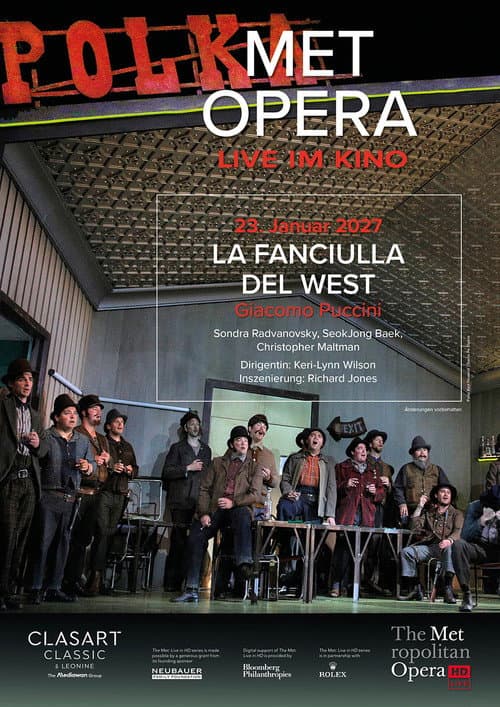 The Metropolitan Opera: La Fanciulla del West (2027) poster
