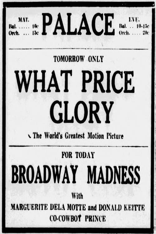 Broadway Madness (1927) poster