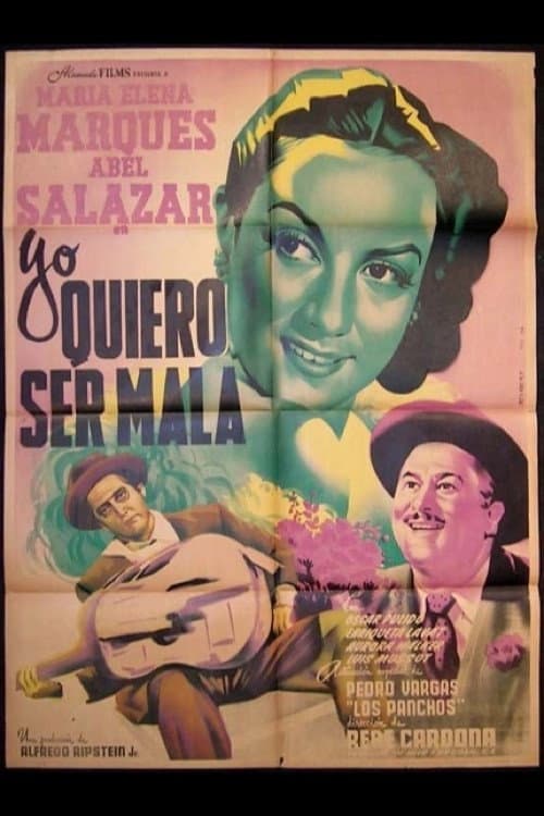 Yo quiero ser mala (1950) poster