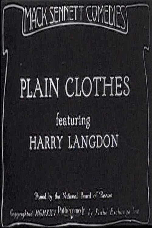 Plain Clothes (1925) poster