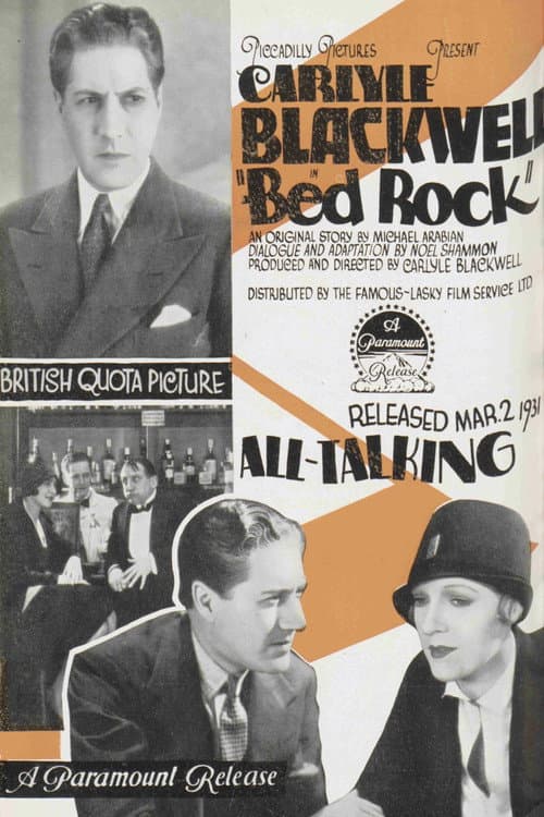 Bed Rock (1930) poster