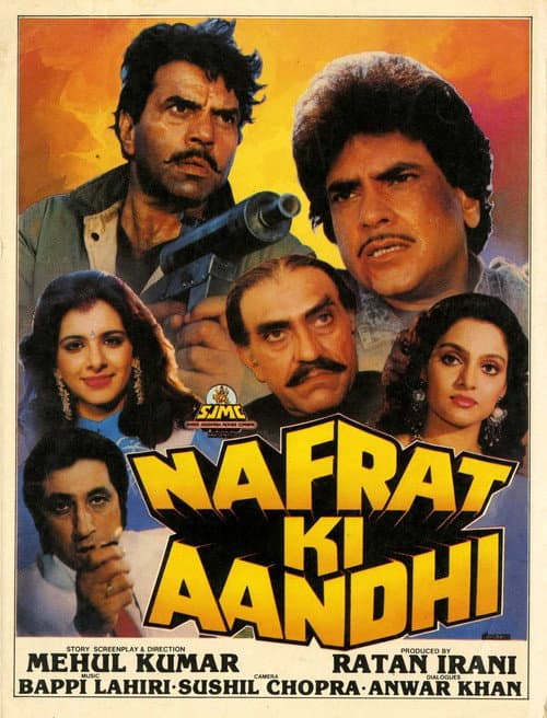 Nafrat Ki Aandhi (1989) poster