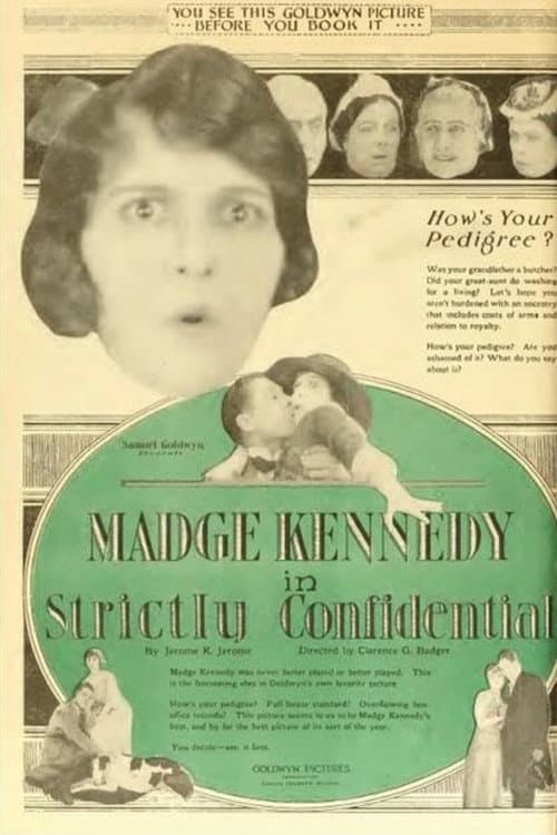 Strictly Confidential (1919) poster
