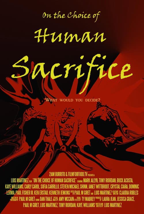 On the Choice of Human Sacrifice (2016) poster