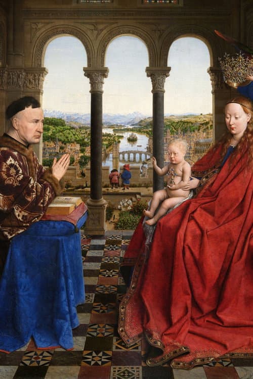 Van Eyck « Miracle dans la loggia » (1989) poster