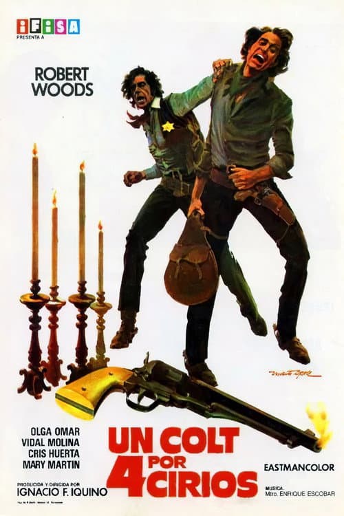 Un colt por 4 cirios (1971) poster