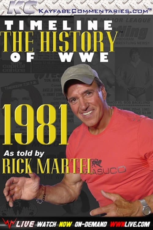 Timeline The History of WWE – 1981 – As Told By Rick Martel (2014) poster