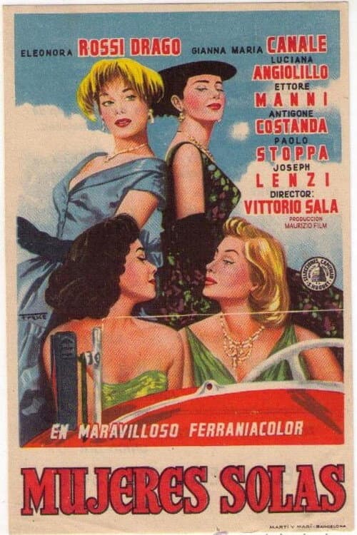 Donne sole (1955) poster