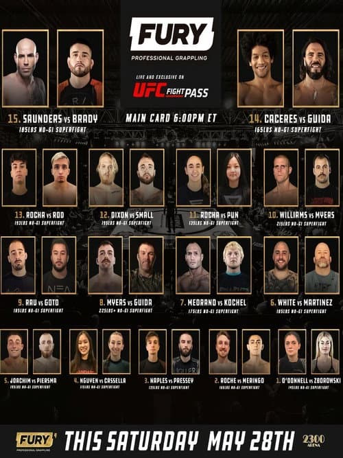 Fury Pro Grappling 4 (2022) poster
