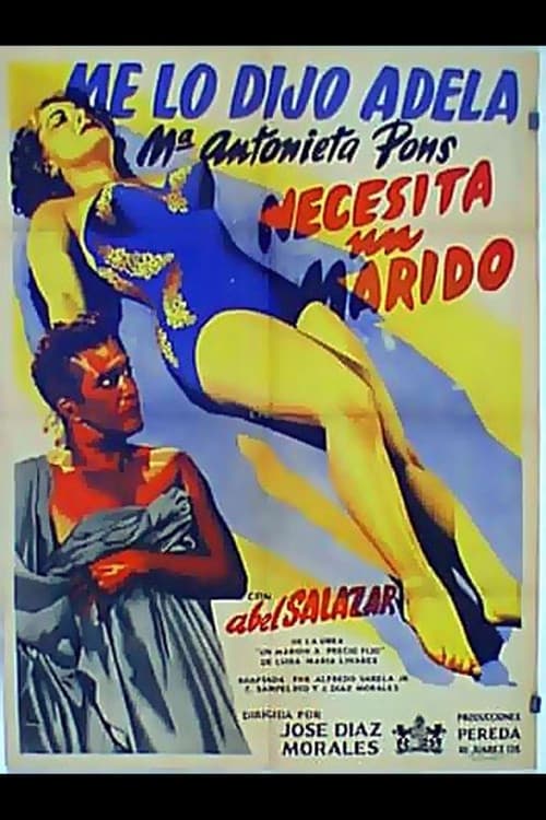 Necesito un marido (1955) poster