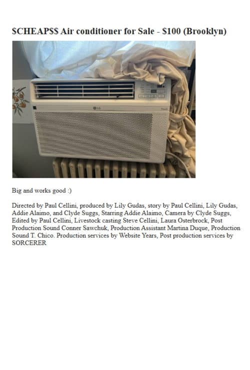 $CHEAP$$ AC for Sale (2026) poster