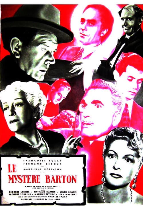 Le Mystère Barton (1949) poster