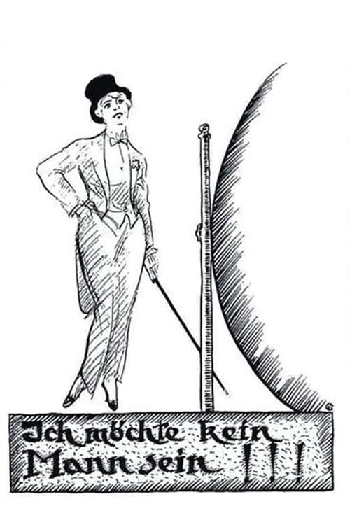 Ich möchte kein Mann sein (1918) poster