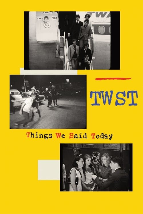 TWST / Things We Said Today (2025) poster