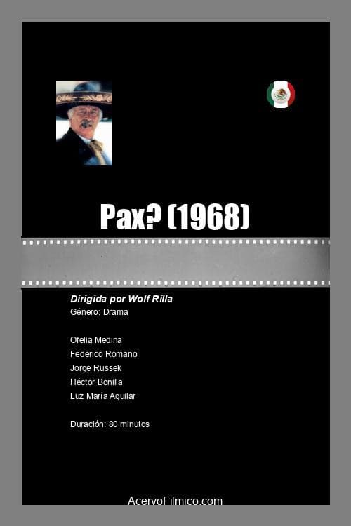 ¿Pax? (1968) poster