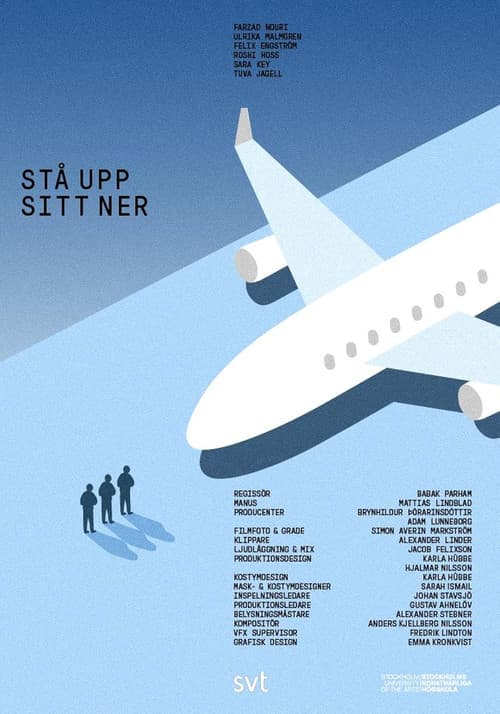 Stå upp, sitt ner (2024) poster
