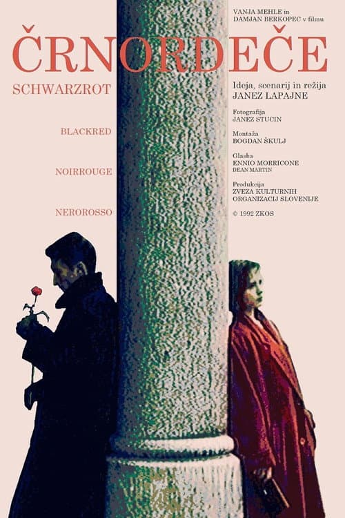 Črnordeče (1992) poster