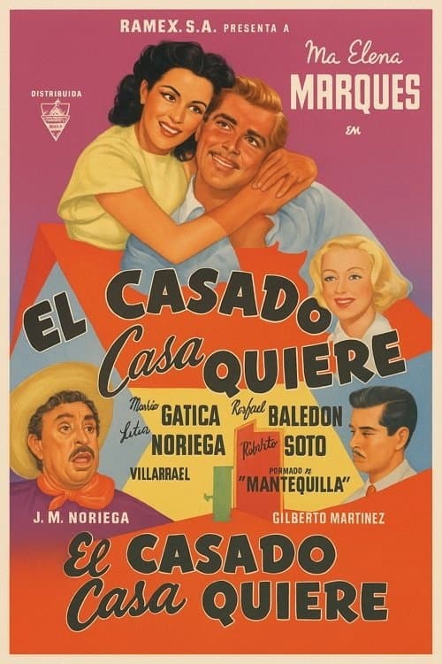 El casado casa quiere (1948) poster