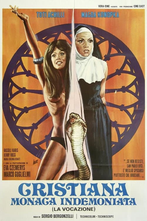 Cristiana monaca indemoniata (1972) poster