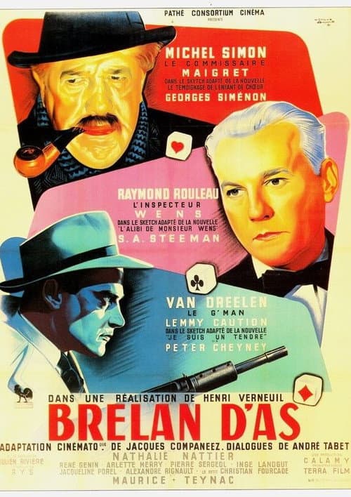 Brelan d'as (1952) poster