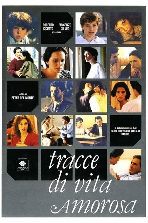 Tracce di vita amorosa (1990) poster