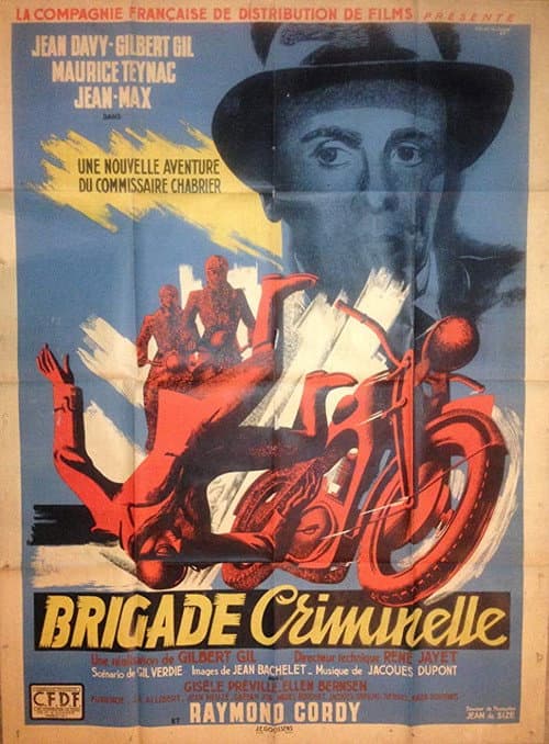 Brigade criminelle (1947) poster