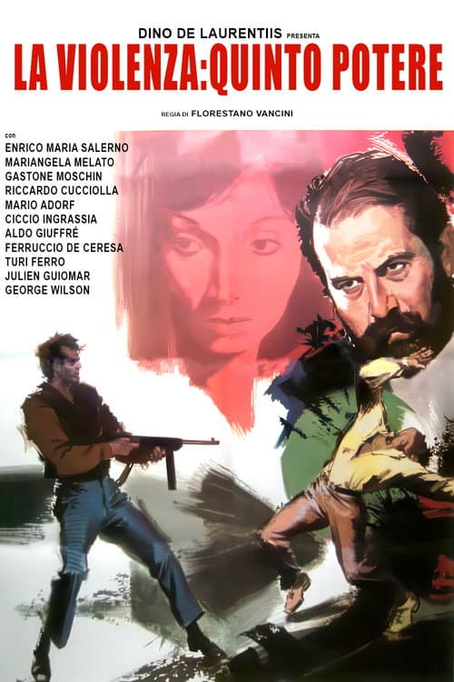 La violenza: Quinto potere (1972) poster