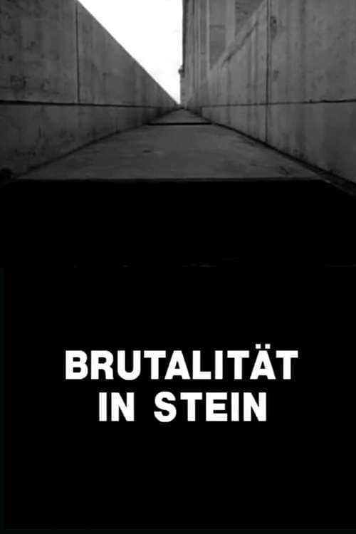 Brutalität in Stein (1961) poster