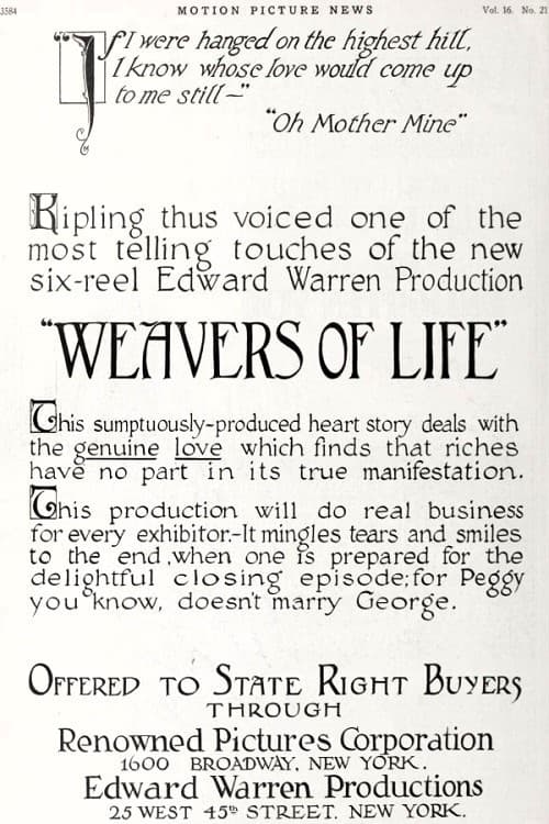 The Weavers of Life (1917) poster