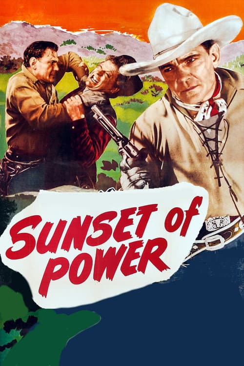 Sunset of Power (1936) poster