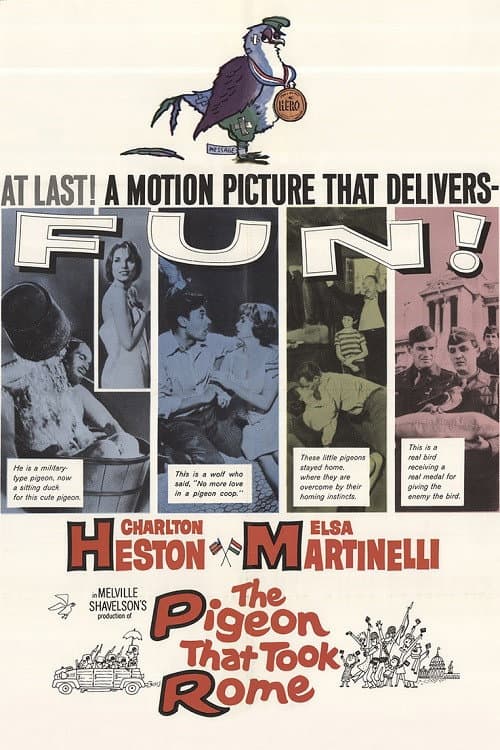 The Pigeon That Took Rome (1962) poster