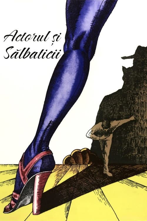 Actorul și sălbaticii (1975) poster